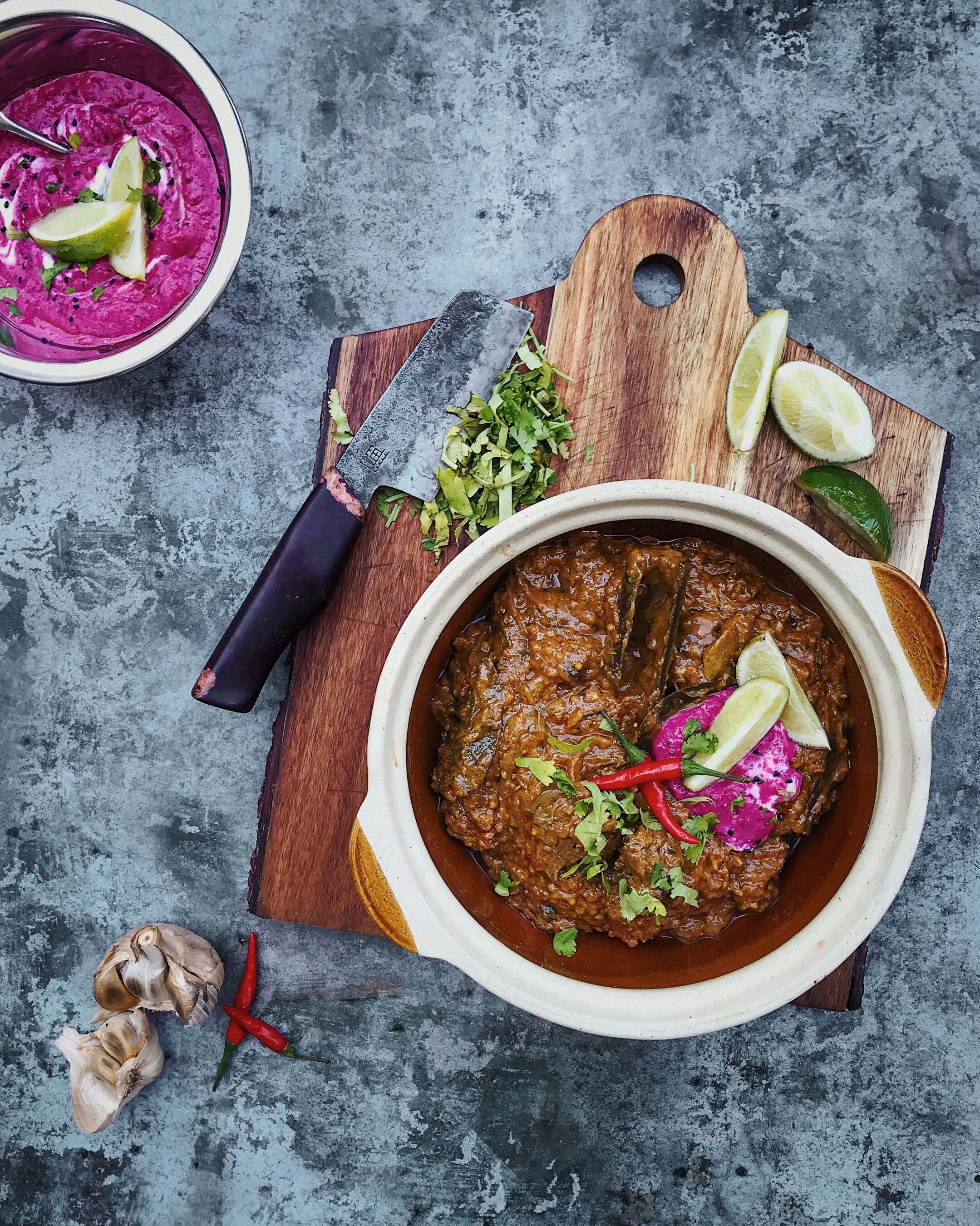Nadan Beef Curry - Roo Hasan - interview with 91 Magazine