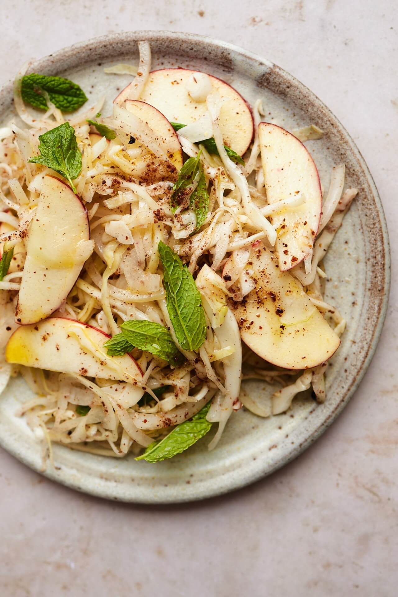 Safia Shakarchi of Another Pantry's apple, cabbage and sumac salad recipe