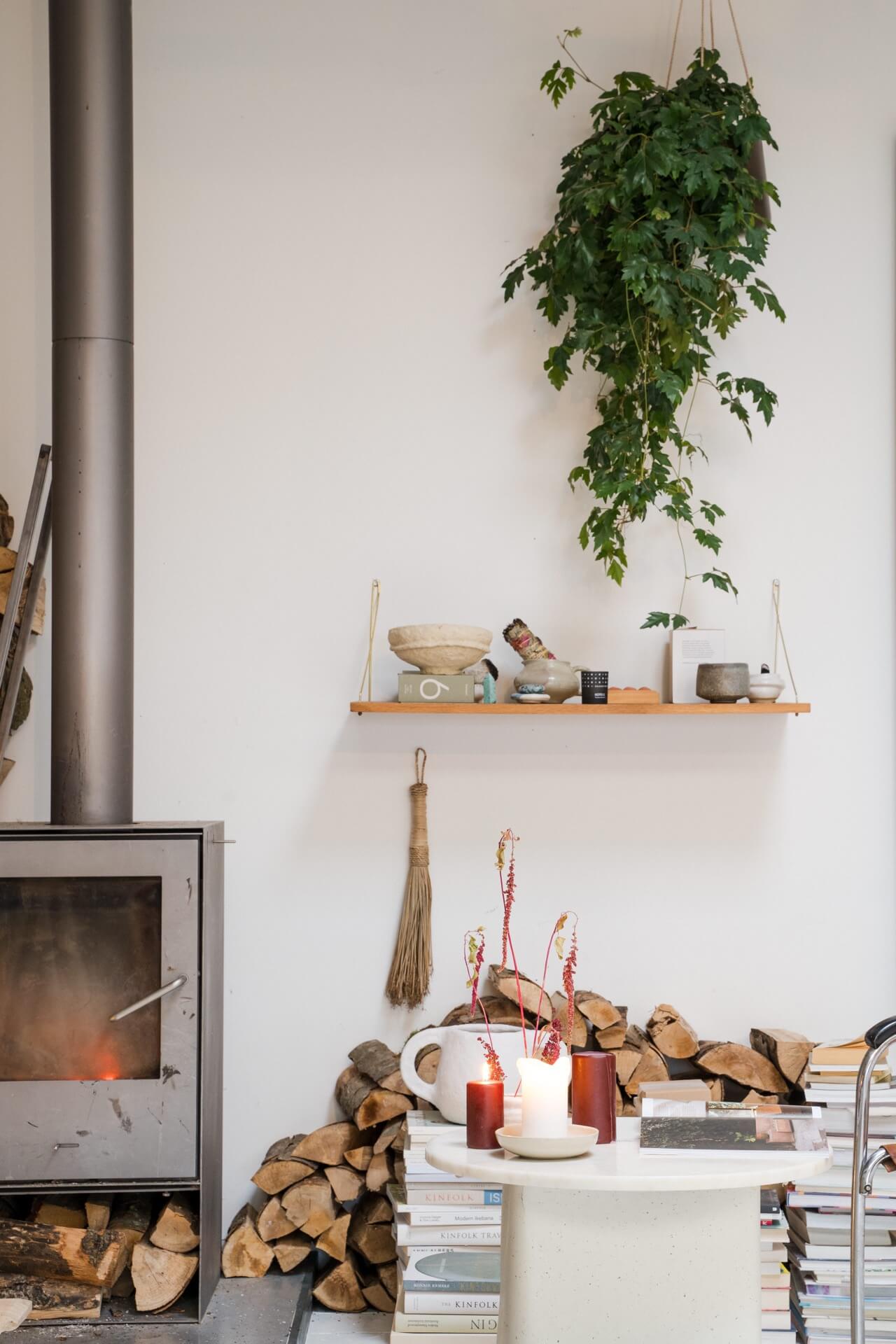 Studio space of textiles designer Freja Lowe, in Copenhagen