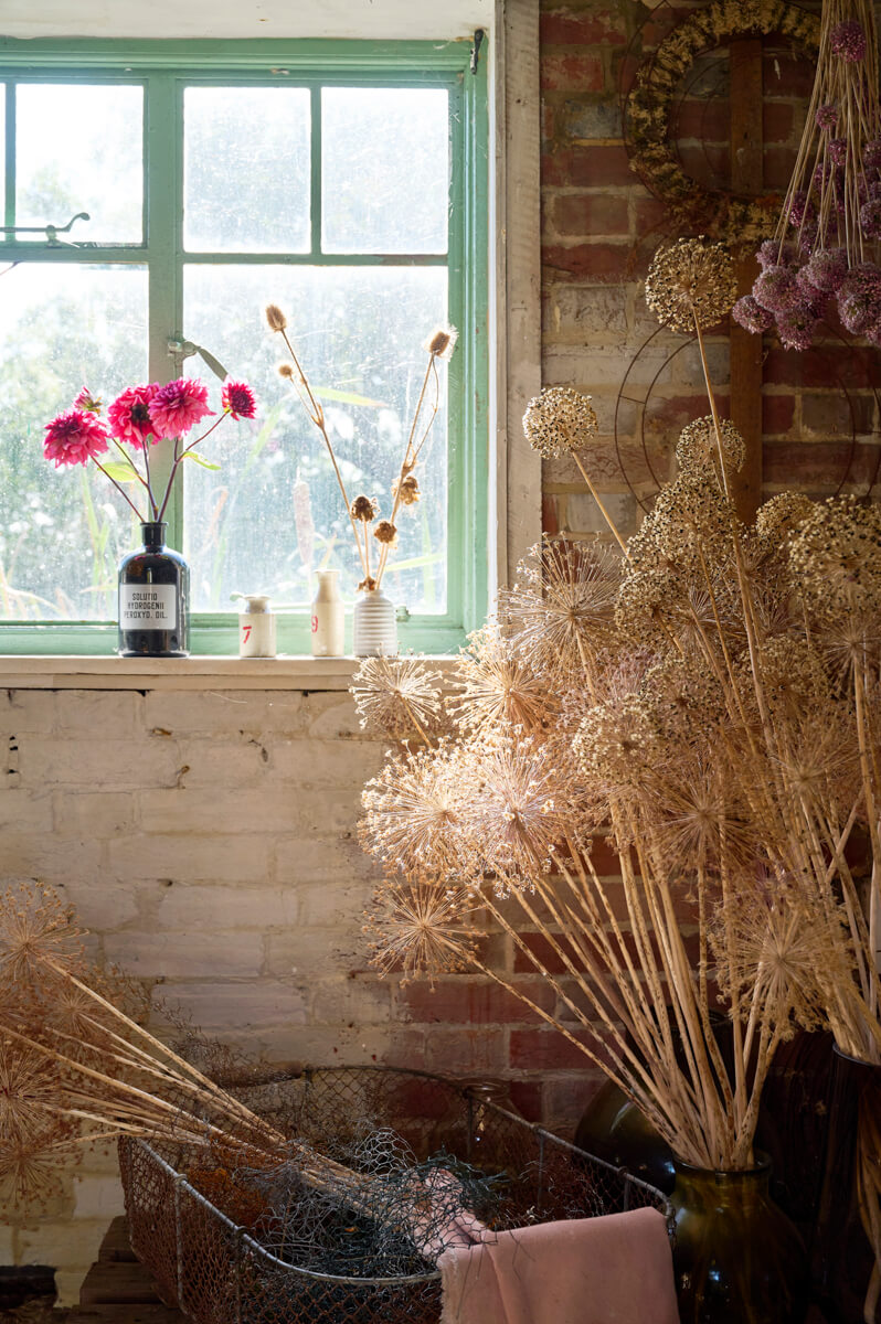 Home and studio of florist Graeme Corbett AKA Bloom and Burn, as featured in 91 Magazine Volume 17