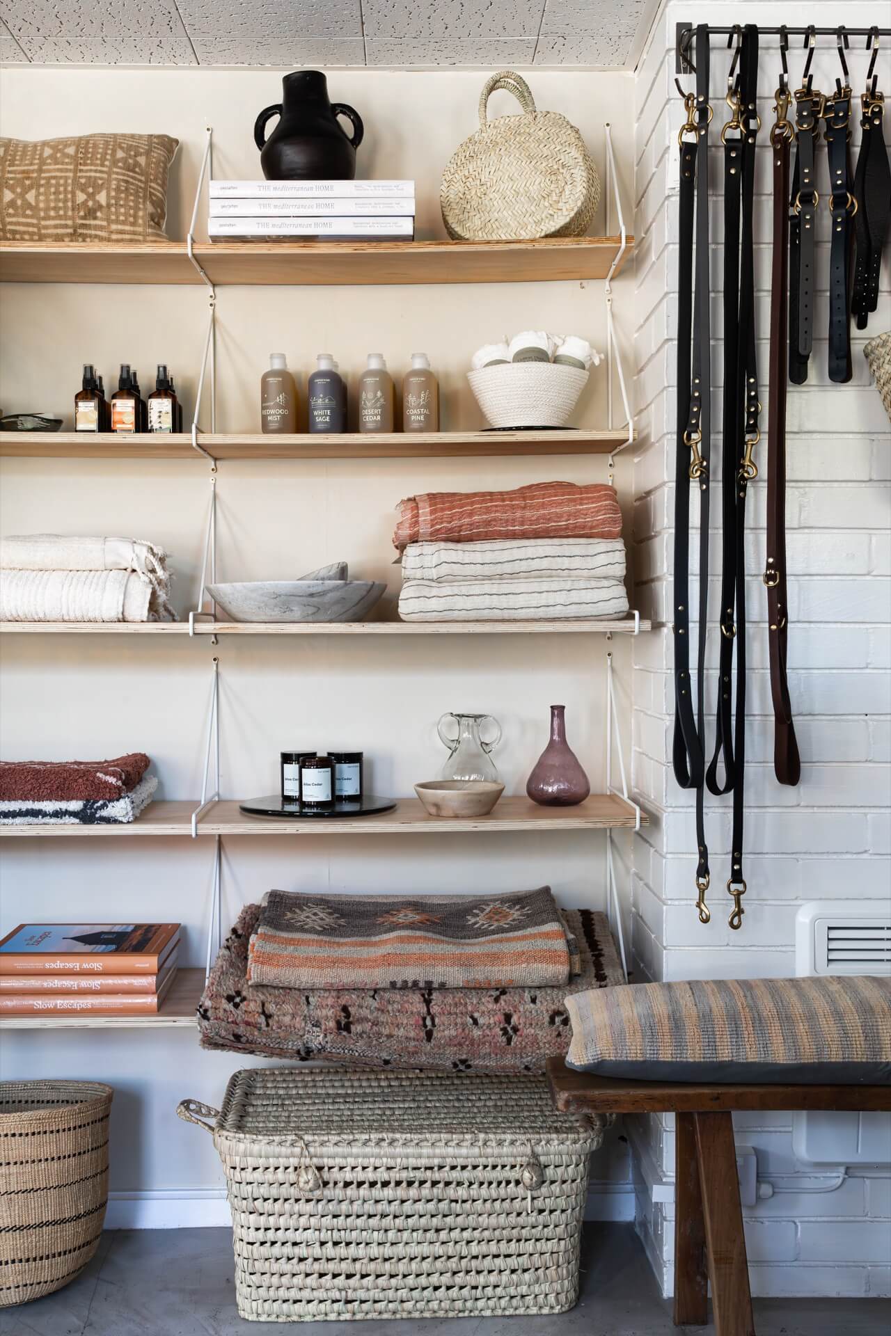 Inside independent store Rae Lifestyle in Rye, Sussex