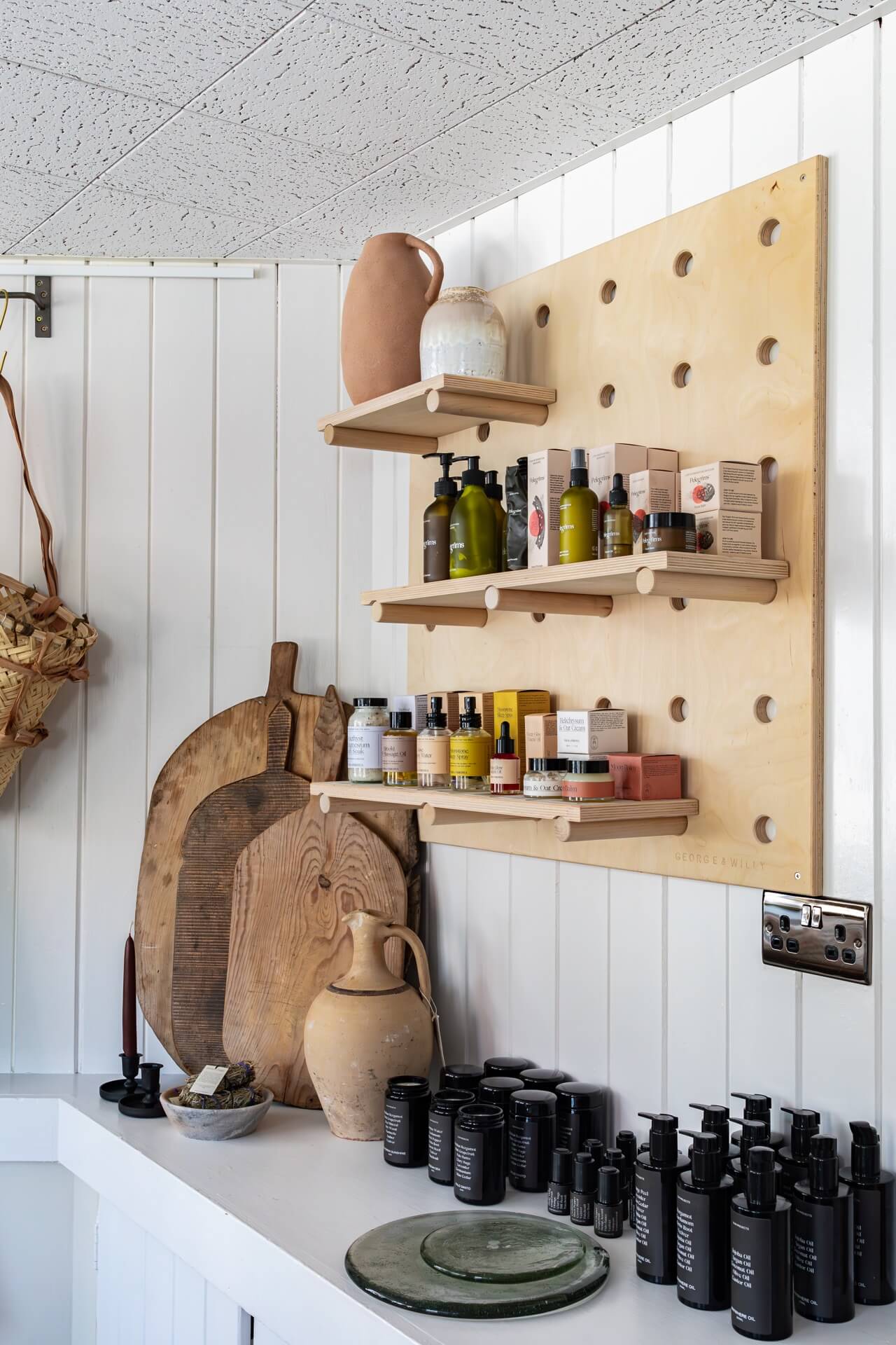 Inside independent store Rae Lifestyle in Rye, Sussex