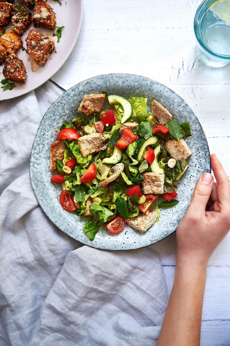 Vegan BBQ recipes ideas - Fattoush Salad