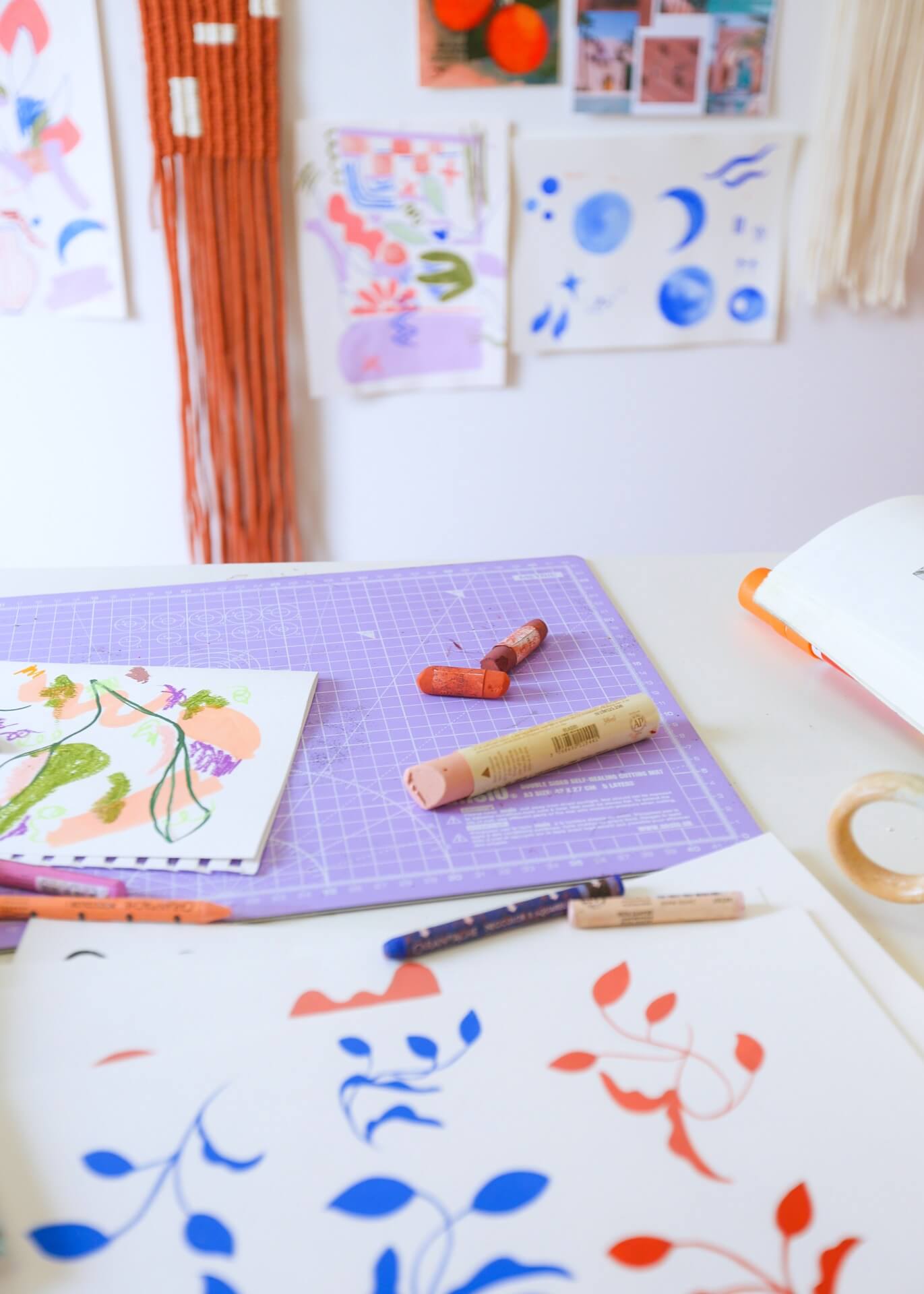 Inside Roxanne Jingco of I am Roxanne's colourful makers studio