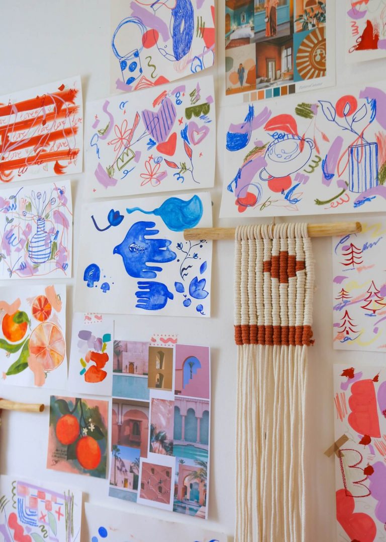 Inside Roxanne Jingco of I am Roxanne's colourful makers studio