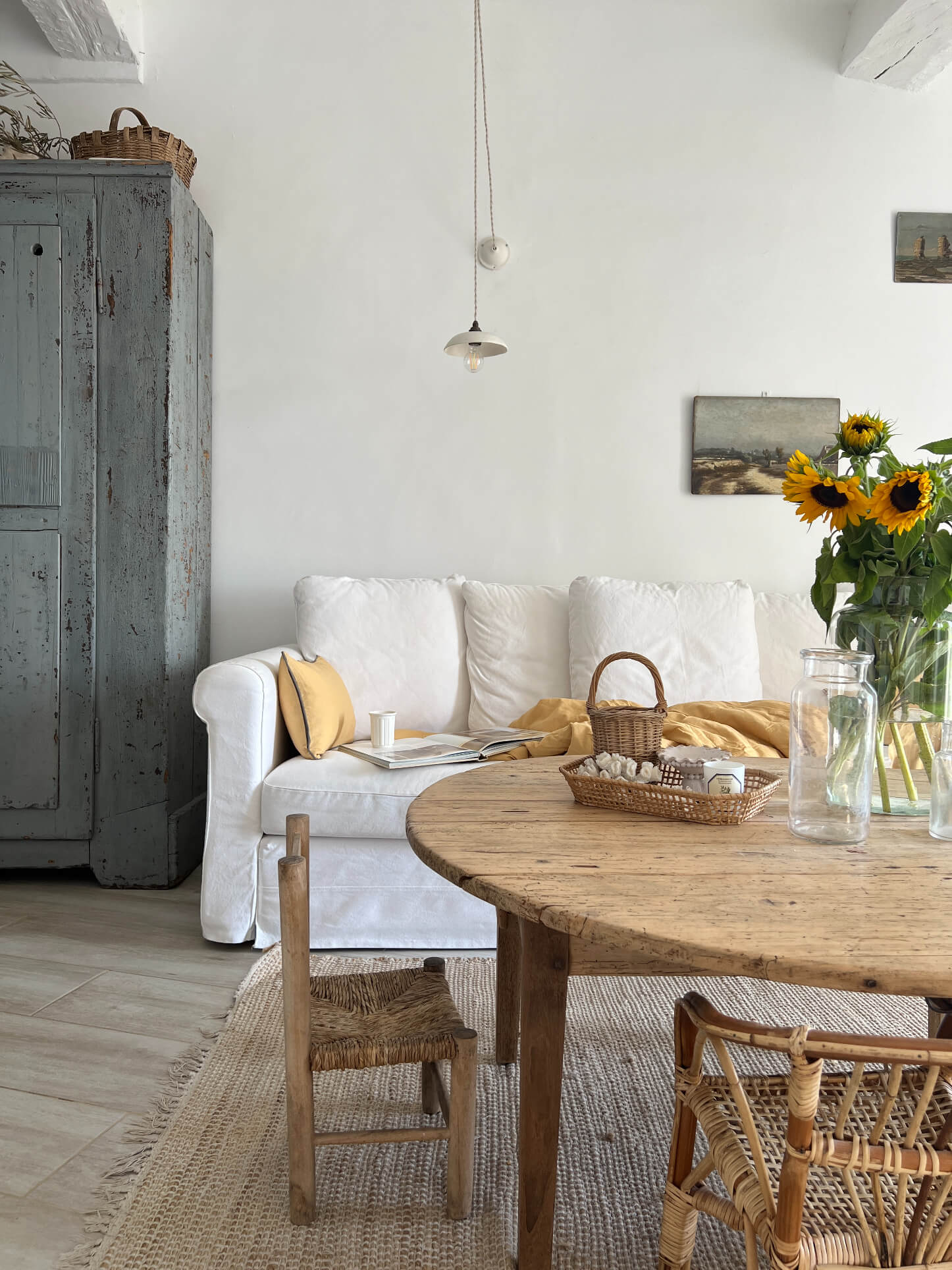 Jessica Fort's calm, neutral home in Provence, France